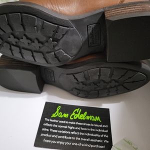 NWOT Sam Edelman Penny Whiskey  Riding Boot